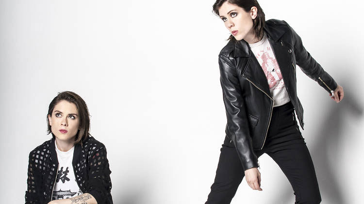 Tegan and Sara are headlining at Pride Island (photo by Lindsey Byrnes)
